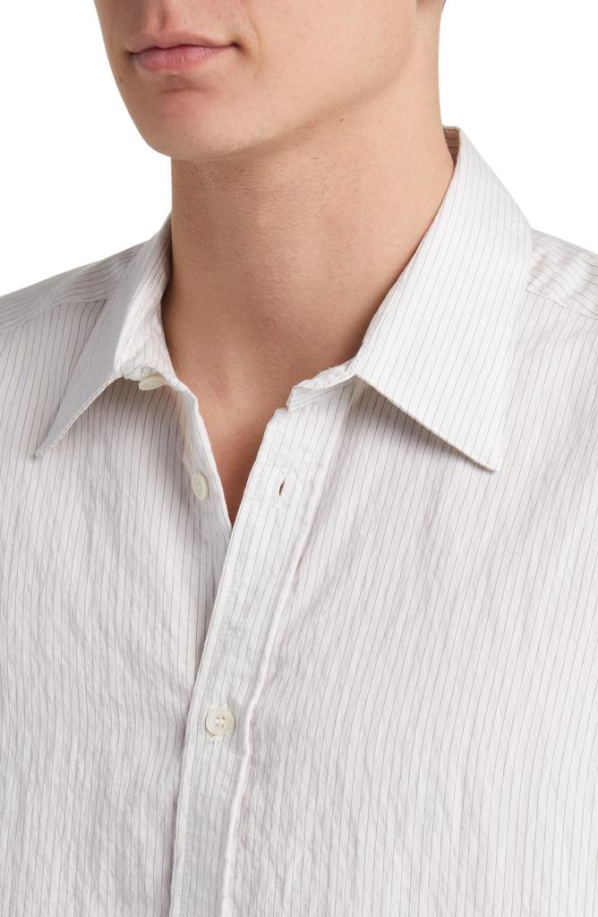 BLK DNM Stripe Button-Up Shirt
