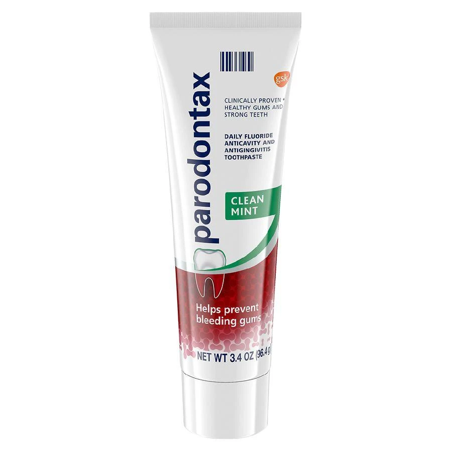 PARODONTAX Gingivitis Toothpaste For Bleeding Gums Clean Mint 3