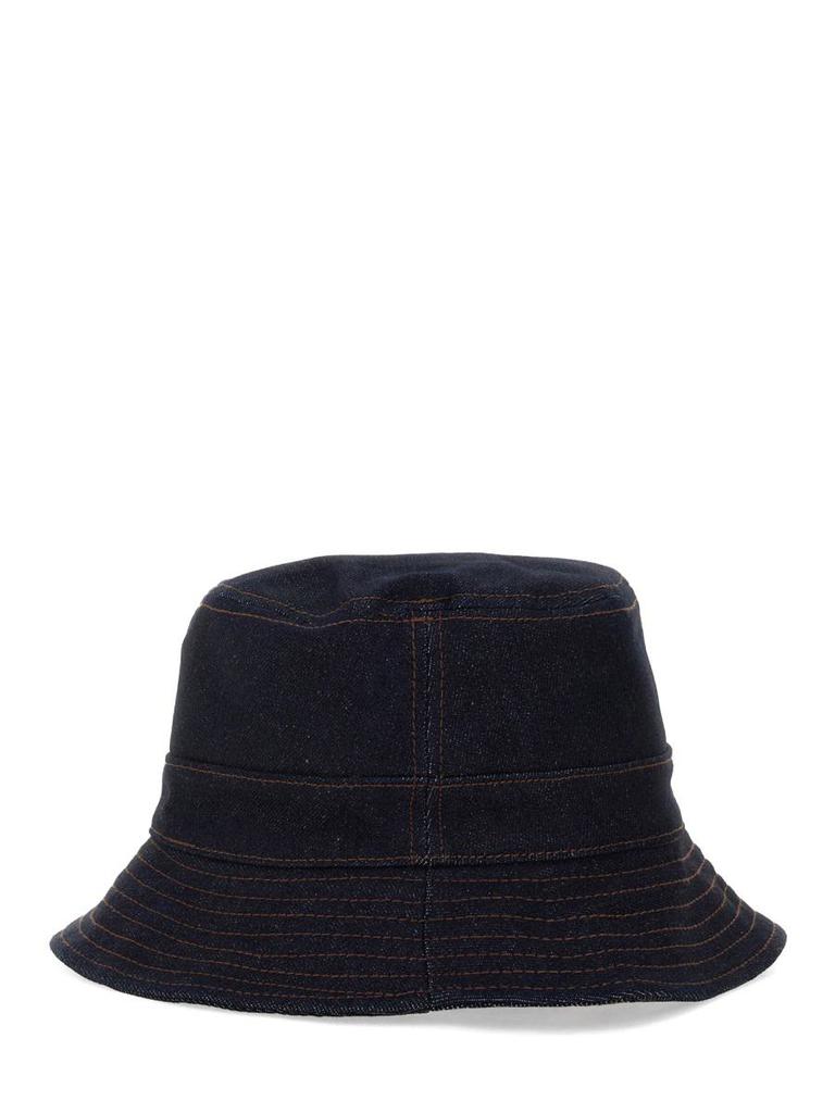 Ganni Ganni Denim Bucket Hat - Hats - BeyondStyle