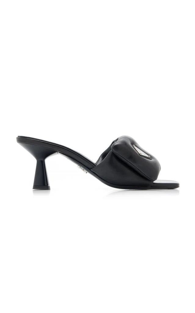 Prada Prada - Padded Leather Mules - Black - IT 37 - Moda Operandi 1