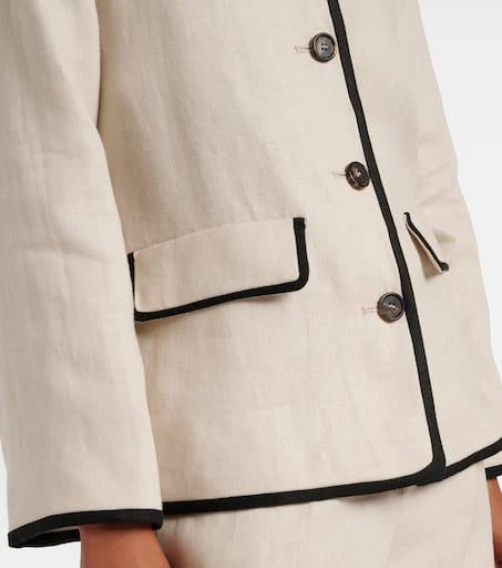 Max Mara Leslie linen jacket 5