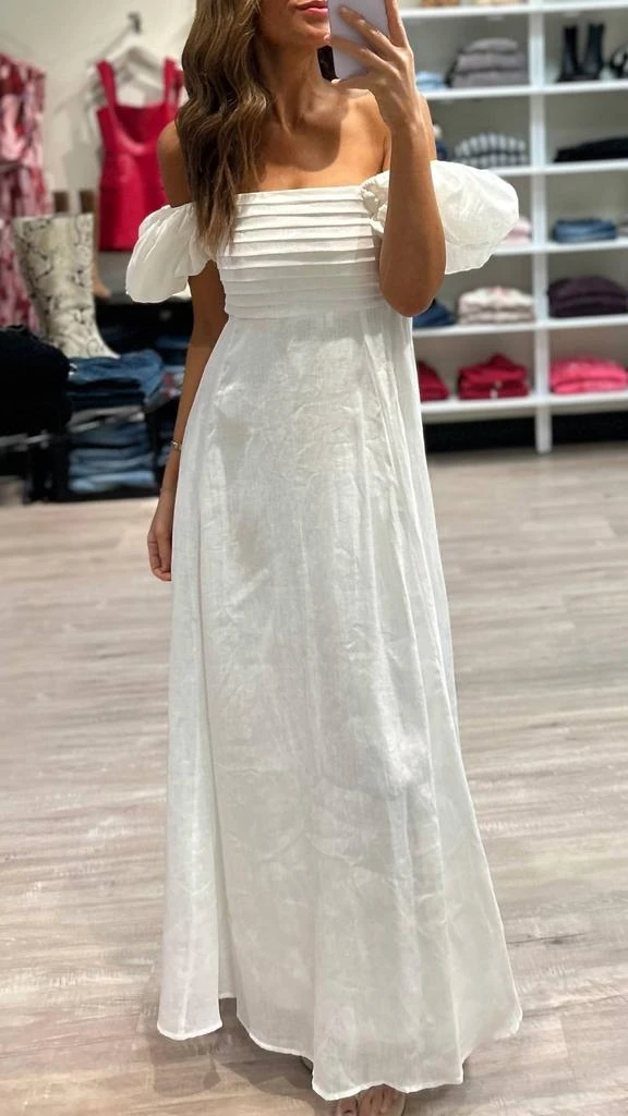 Shop Lusana - Amy Linen Maxi Dress on Sale at BeyondStyle  Get 48% Off  Lusana - Amy Linen Maxi Dress with Limited-Time Flash Deals, Exclusive  Discounts, and Special Offers. Enjoy Unbeatable