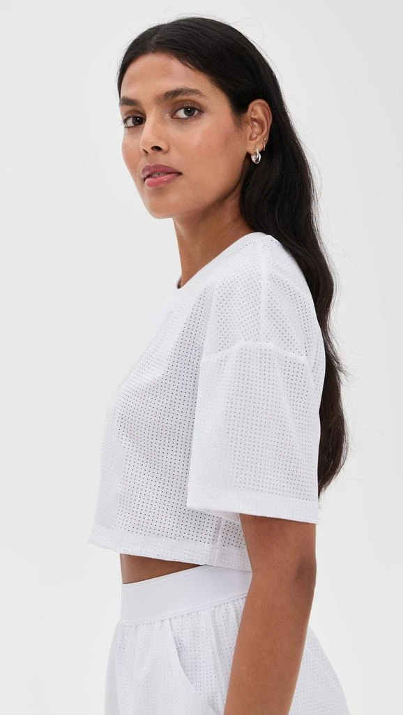 Alo Mesh Cropped Mirage Tee 3