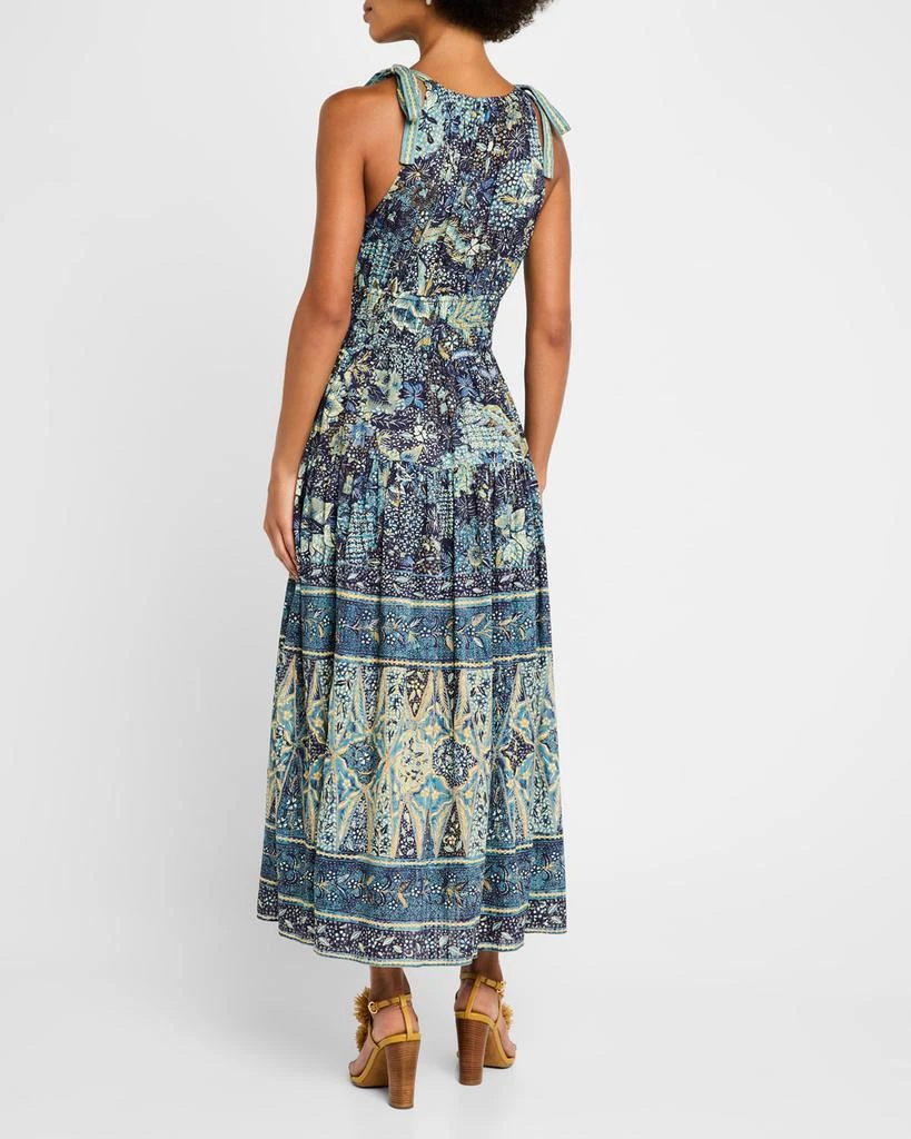 Ulla Johnson Essie Printed Sleeveless Midi Dress 3