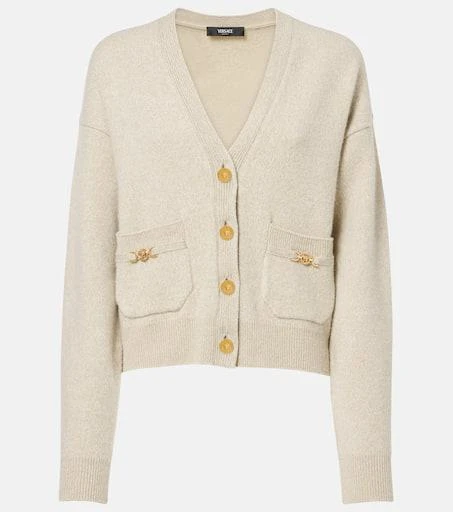 Versace Wool and cashmere cardigan 1