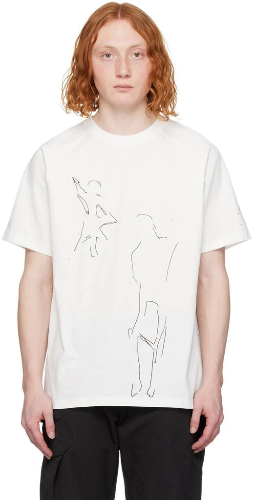 Heliot Emil White Formation T-Shirt 1