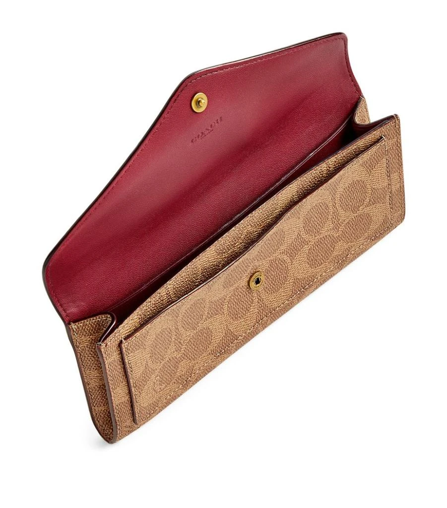 Coach Leather Signature Wyn Wallet 2