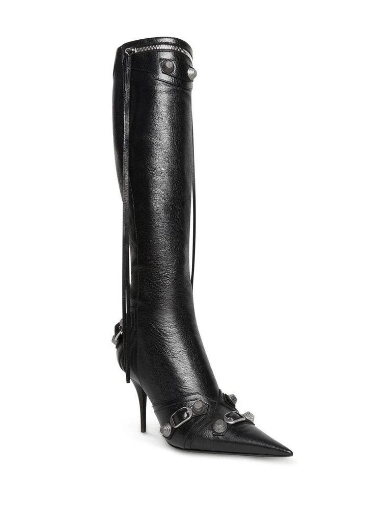 Balenciaga LE CAGOLE LEATHER BOOTS 4