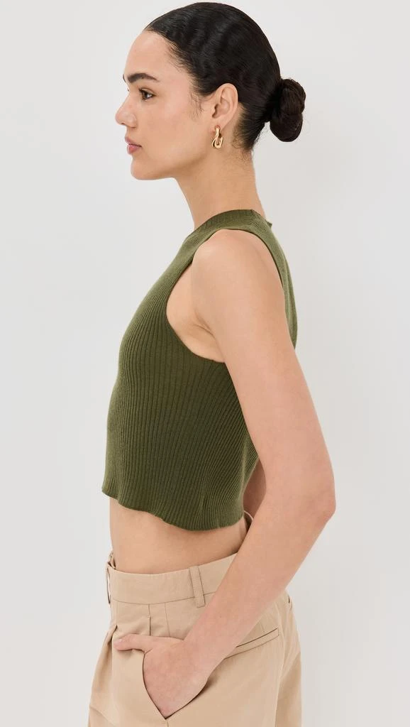 Sablyn Angie Sleeveless Cashmere Rib Tank 3
