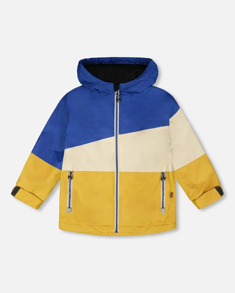 Deux par Deux Mid-Season Jacket Dark Royal Blue