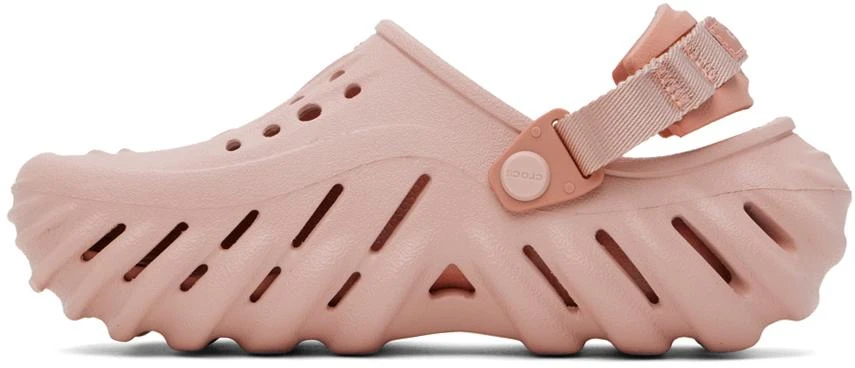 Crocs Pink Echo Clogs 3