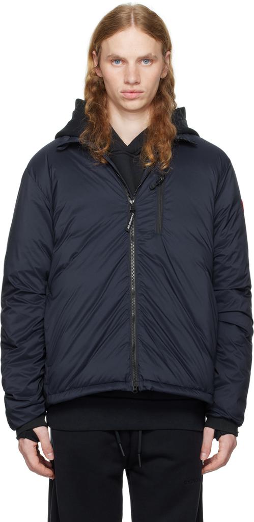 Canada Goose Navy Lodge Down Jacket
