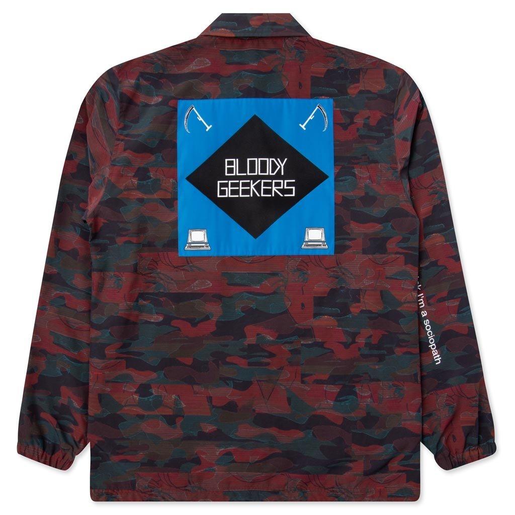 UNDERCOVER Undercover Bloody Geekers Button-Up Jacket