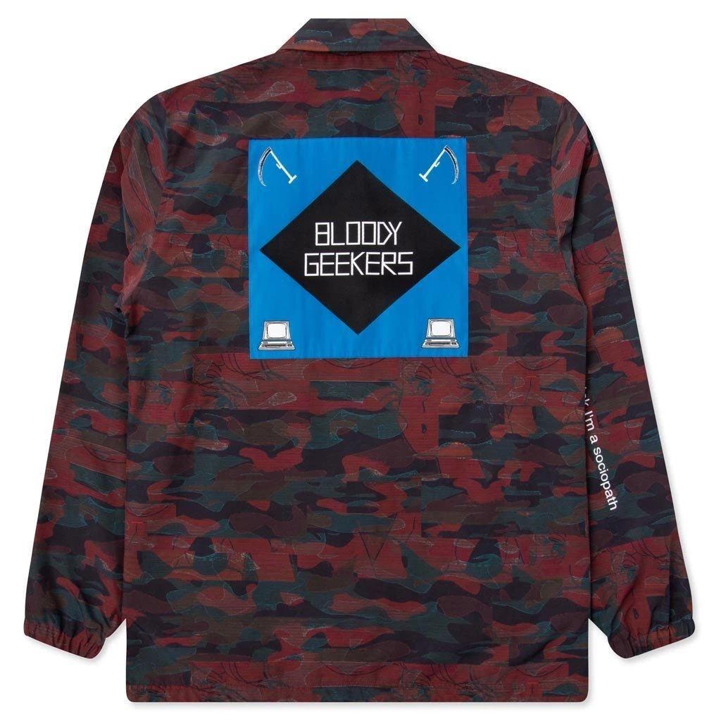 UNDERCOVER Undercover Bloody Geekers Button-Up Jacket 2