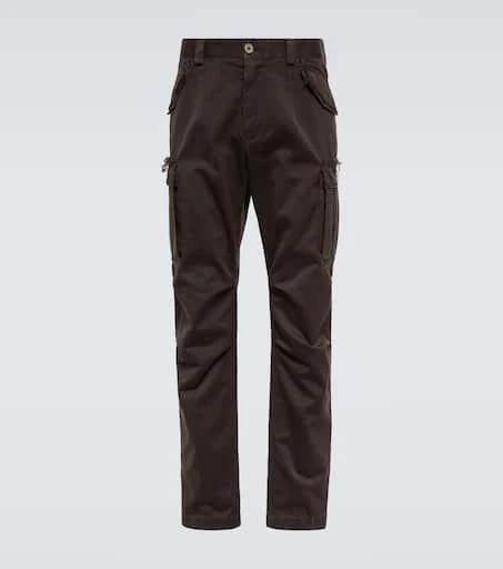 Dolce & Gabbana Garment-dyed cotton cargo pants 1
