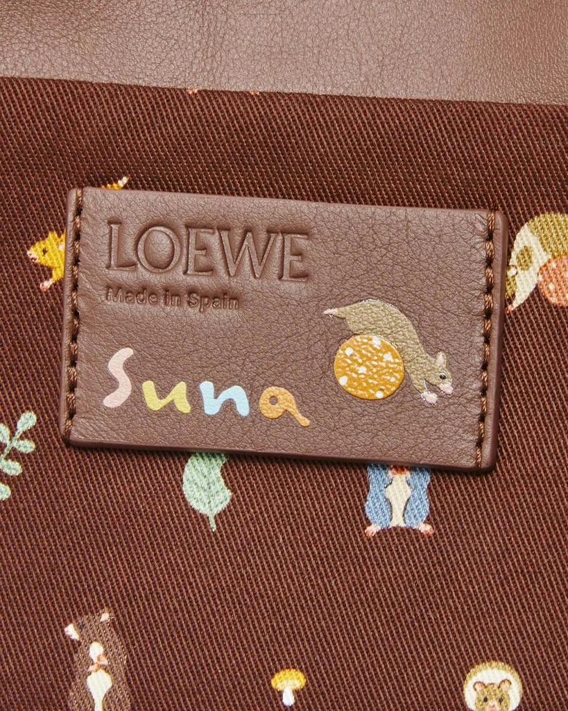Loewe x Suna Fujita Flamenco Mini Hamster Clutch Bag in Leather 5