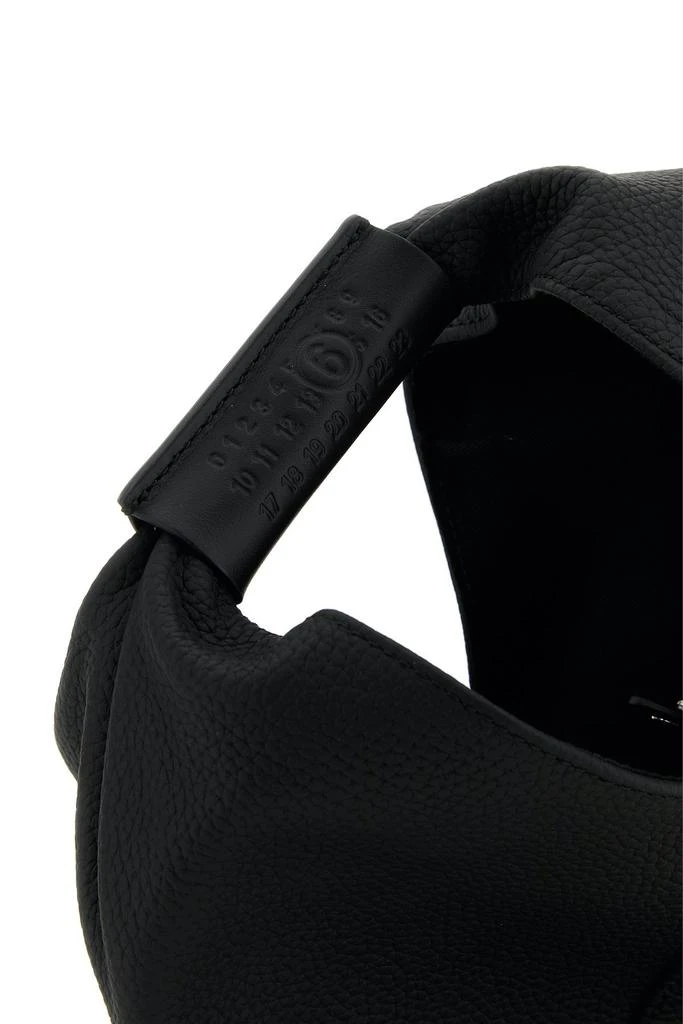 MM6 Black leather mini Japanese handbag 3