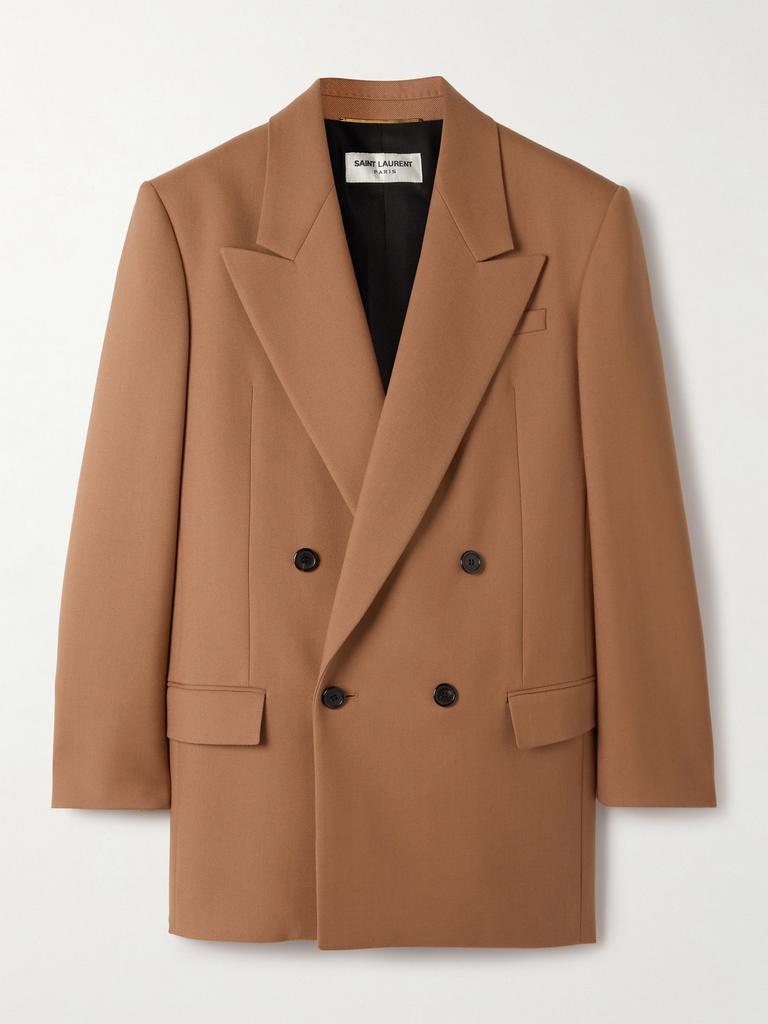 【関税&送料込】Saint Laurent Camel Wool Short Coat Saint Laurent Camel wool short coat | TheDoubleF
