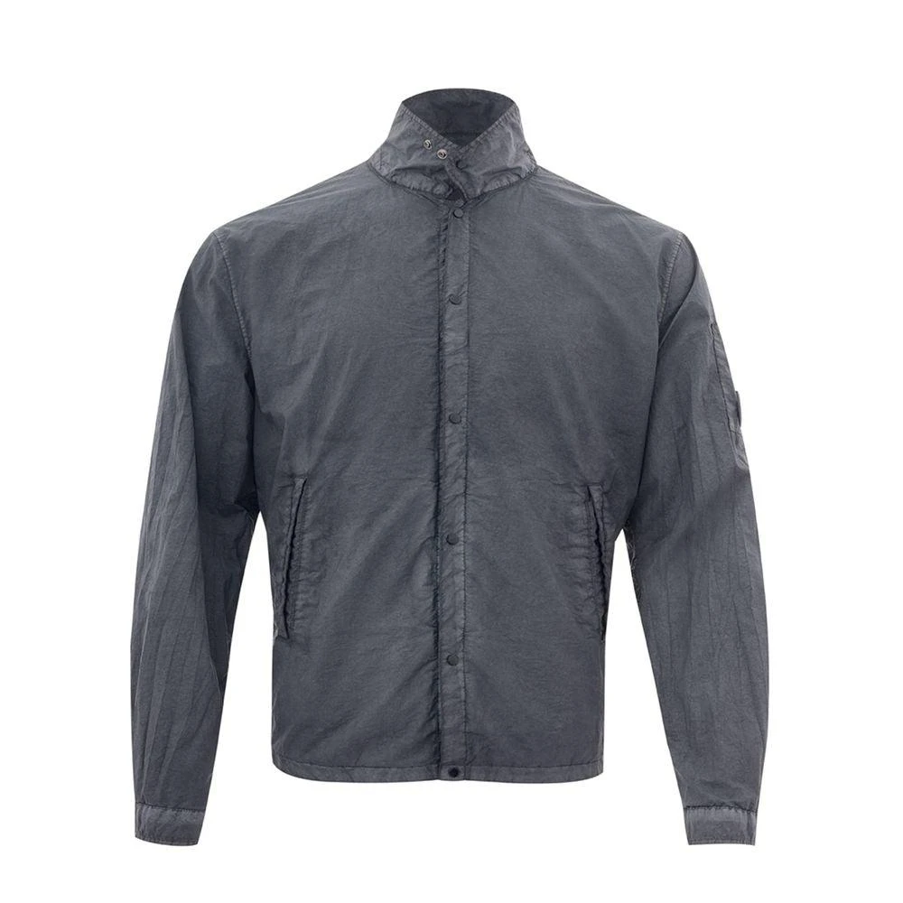 C.P. Company Sleek Black Polyamide Men's Jacket 1