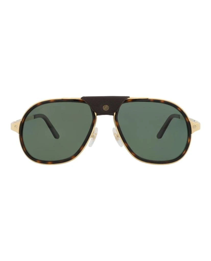 Cartier Aviator-Frame Acetate Sunglasses 1