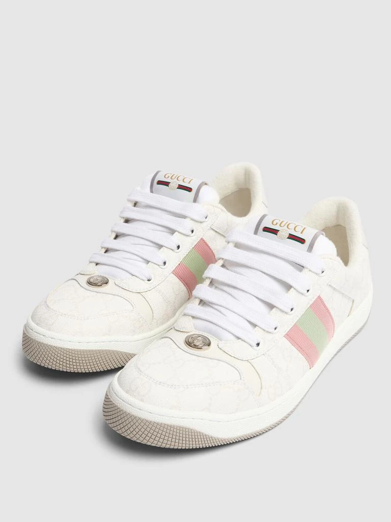 GUCCI 30mm Screener Canvas Trainer Sneakers 2