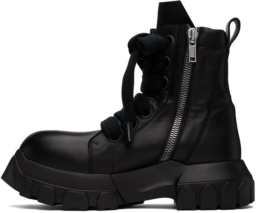 早い者勝ち RICK OWENS BOZO Tractor Boot サイズ41 Shop Black Jumbo Laced Bozo Tractor Boots on Sale at BeyondStyle