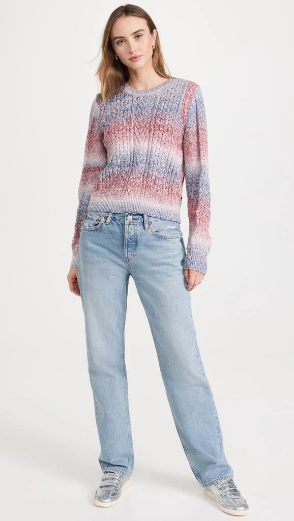 Scotch  Soda Space Dye Crew Neck Pullover 4