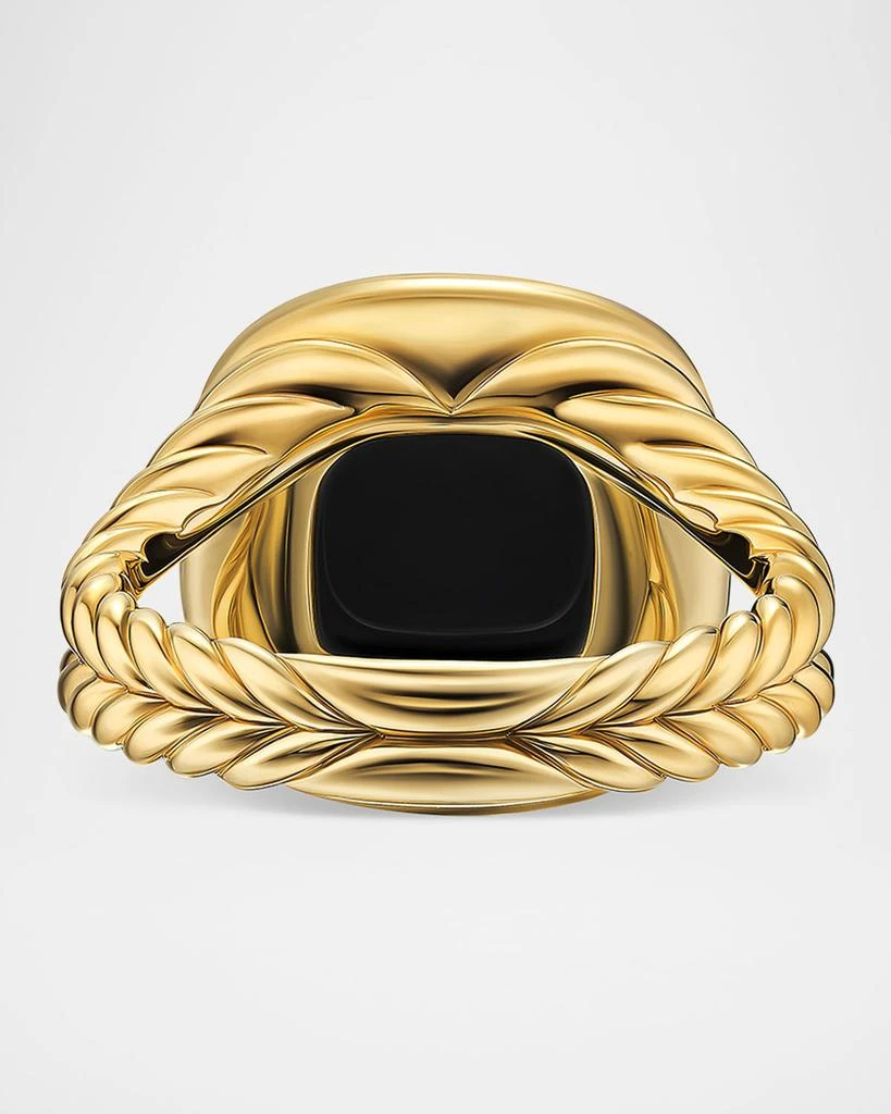 David Yurman Albion Ring with Gemstones and Diamonds in 18K Gold, 11mm 5