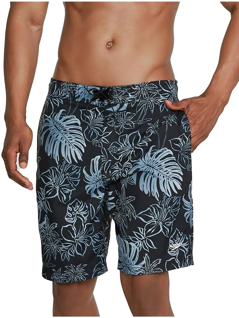 Speedo Mens Printed UPF Protection Swim Trunks 4