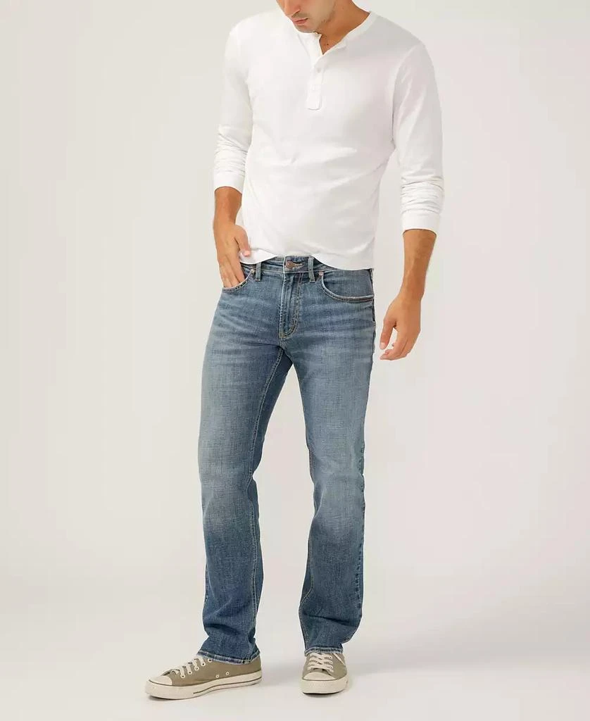 Silver Jeans Co. Men's Allan Slim Fit Straight Leg Jeans 6