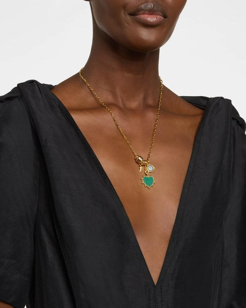 Elizabeth Cole Mathilda Charm Necklace 2