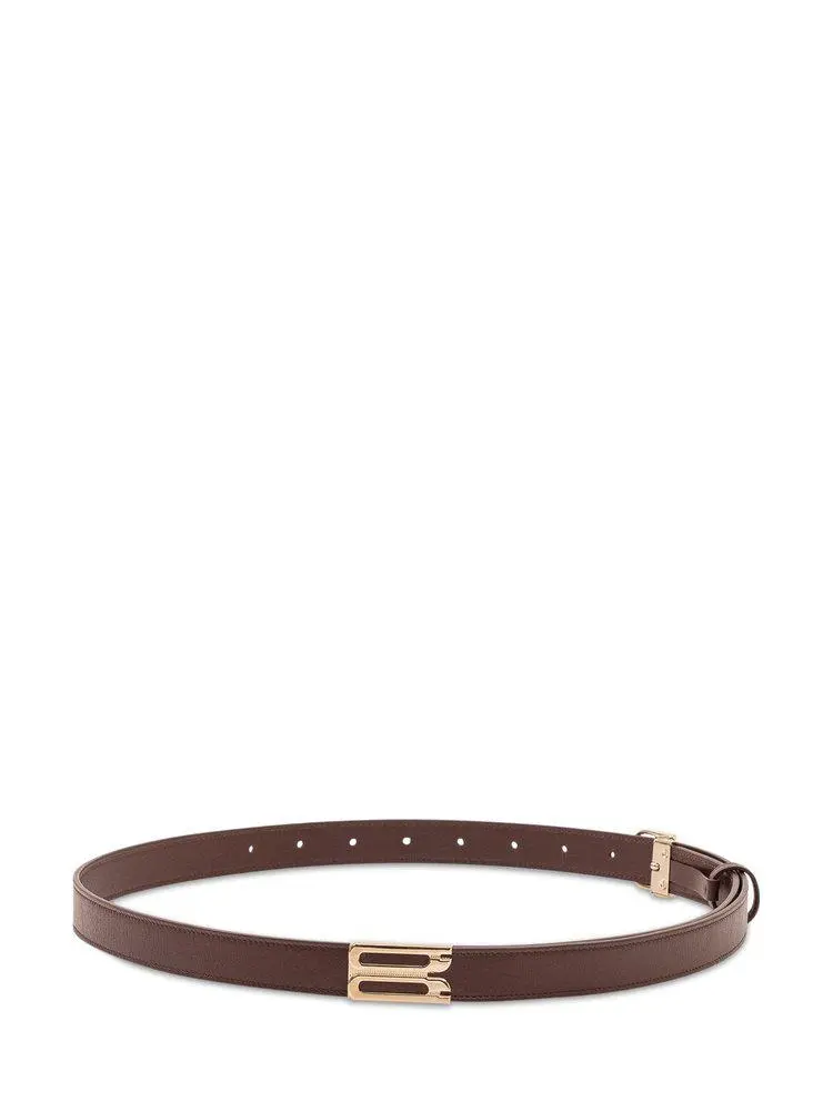 Victoria Beckham Victoria Beckham Dorian B Logo Buckle Belt