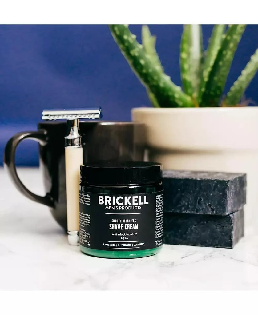 Brickell Mens Products Brickell Men's Products Smooth Brushless Shave Cream, 5 oz. 4