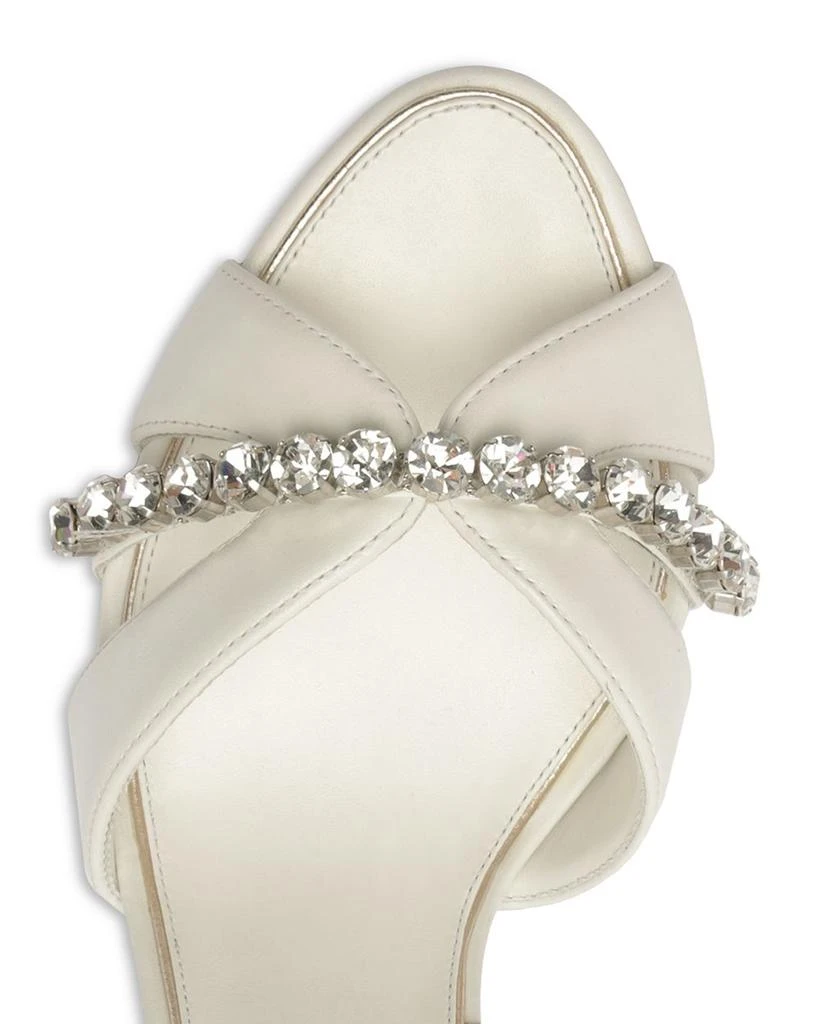 Alexandre Birman Women
s Georgina Crystal Bridal 120 Sandals 6