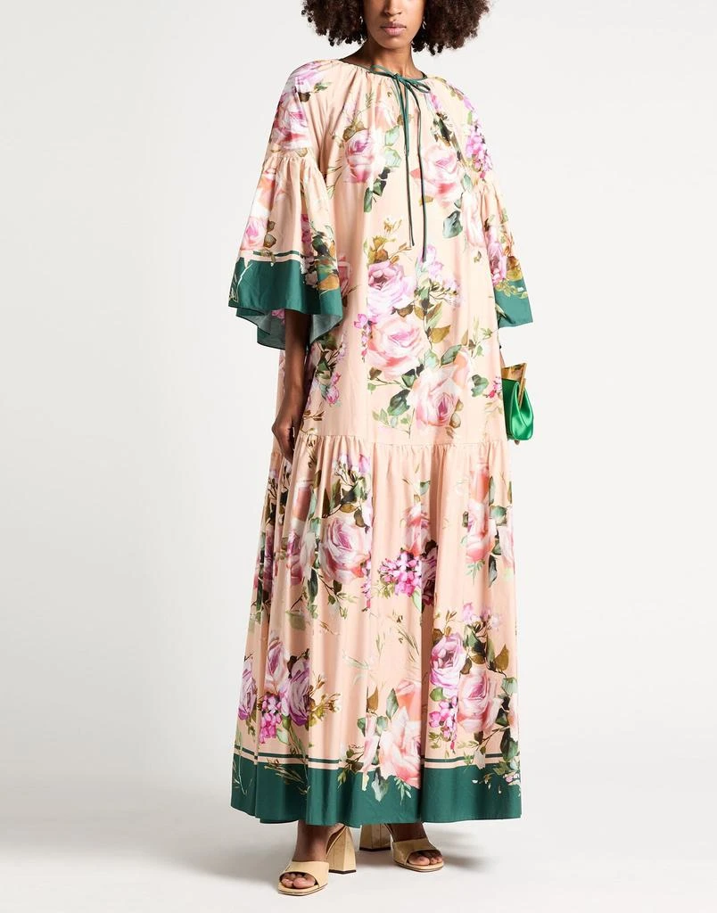 chinese dress ladies Dolce & Gabbana Silk Sunflower Print Maxi Dress main image 0