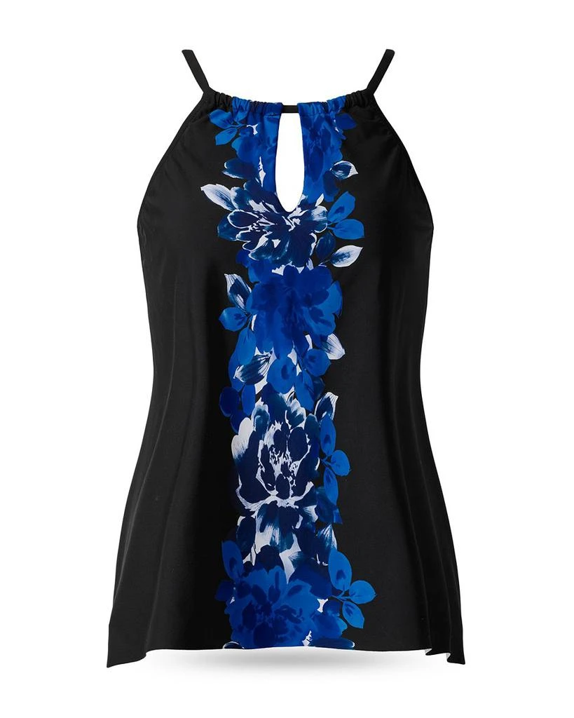Miraclesuit Ombra Fiore Peephole Tankini Top 5