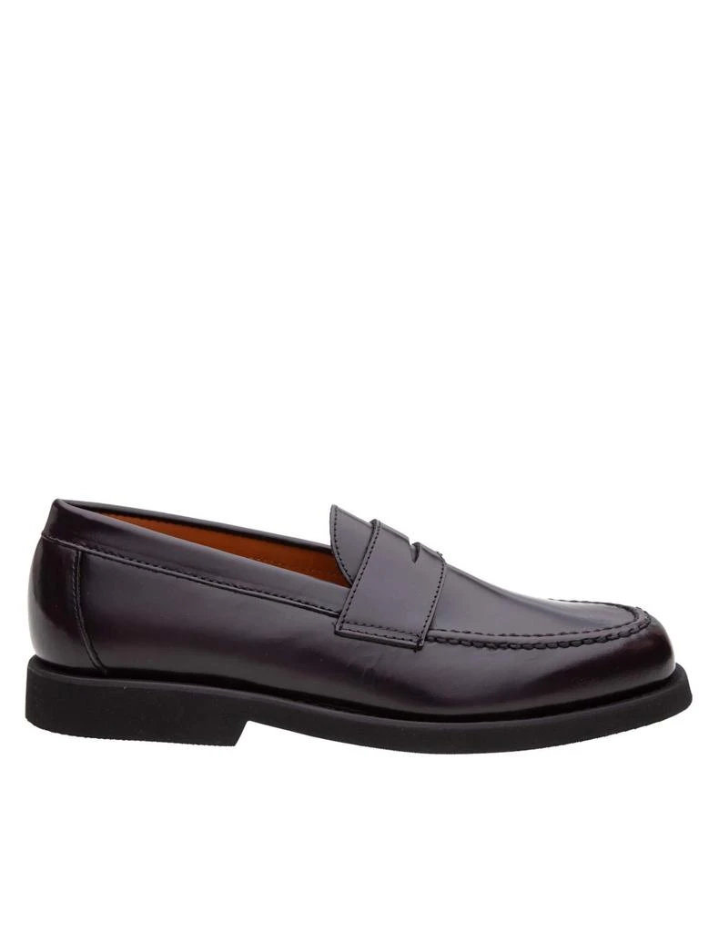 SEBAGO Ryan Brushed Po Moccasin In Brown Leather 1