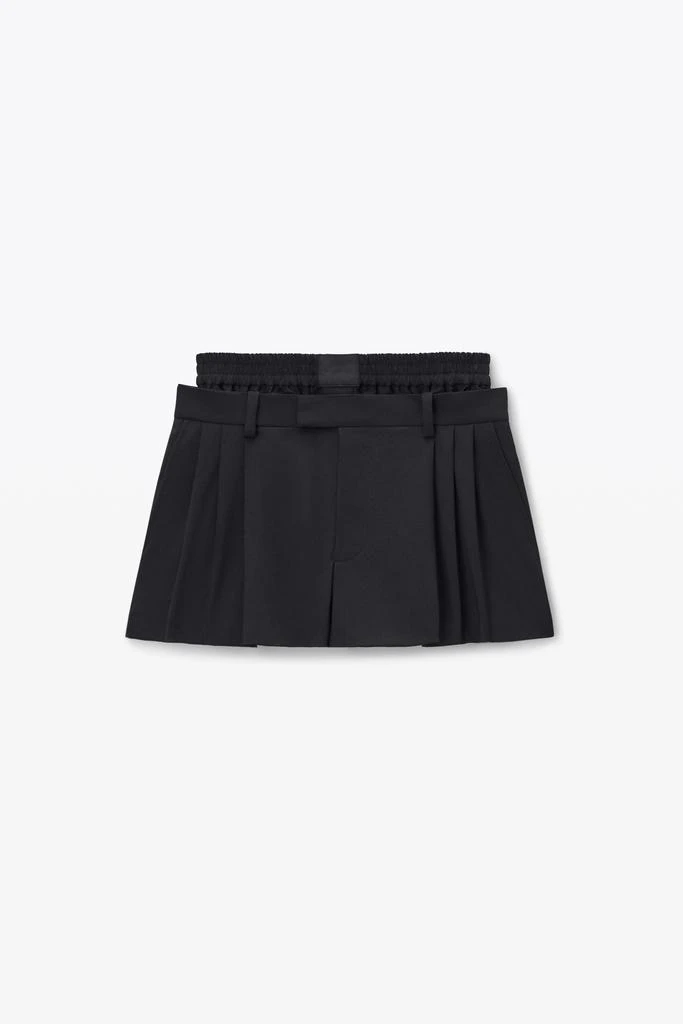 Alexander Wang Pre-Styled Pleated Short with Boxer Waistband 2