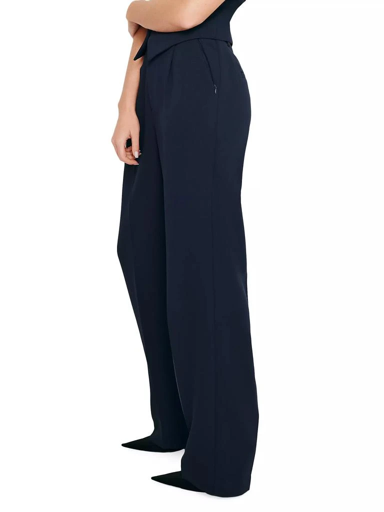 Good American Luxe Suiting Column Trousers 5