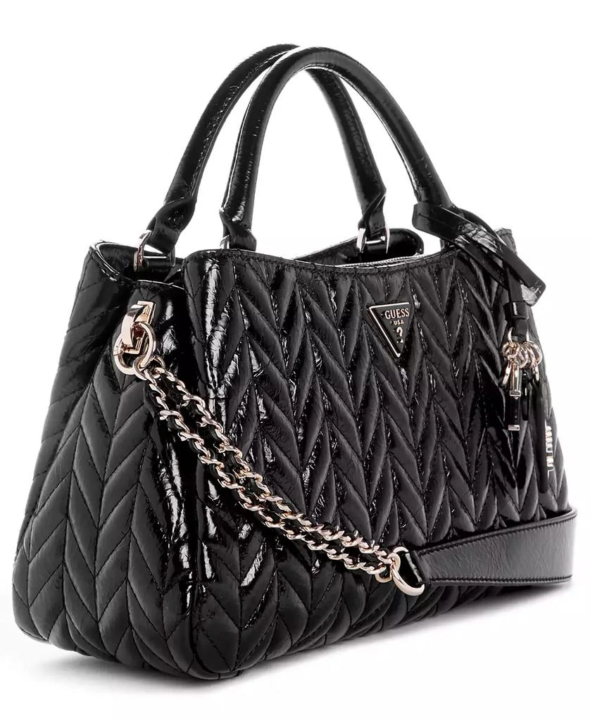 GUESS Cheryl Triple Compartment Medium Satchel Bag 3