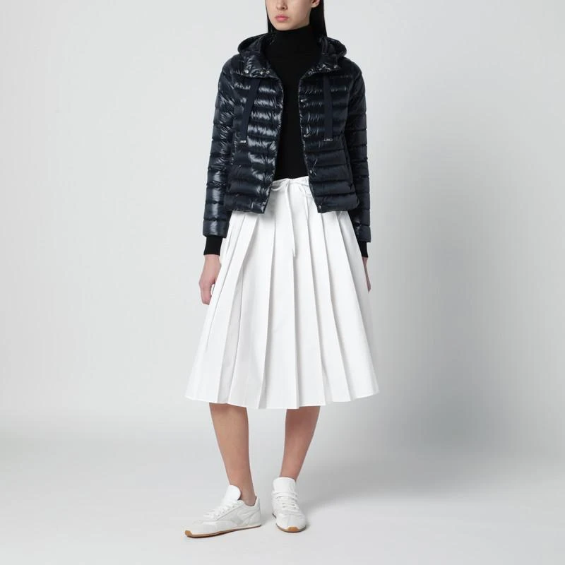 Herno Navy blue ultralight nylon puffer jacket 2