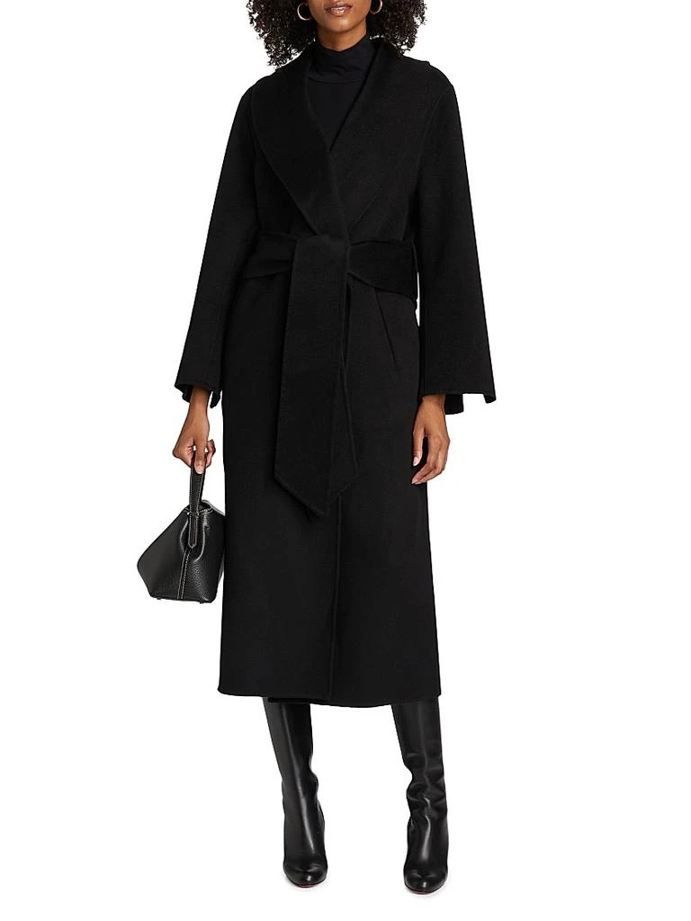 Mercer Collective Grace Wrap Wool Coat 3