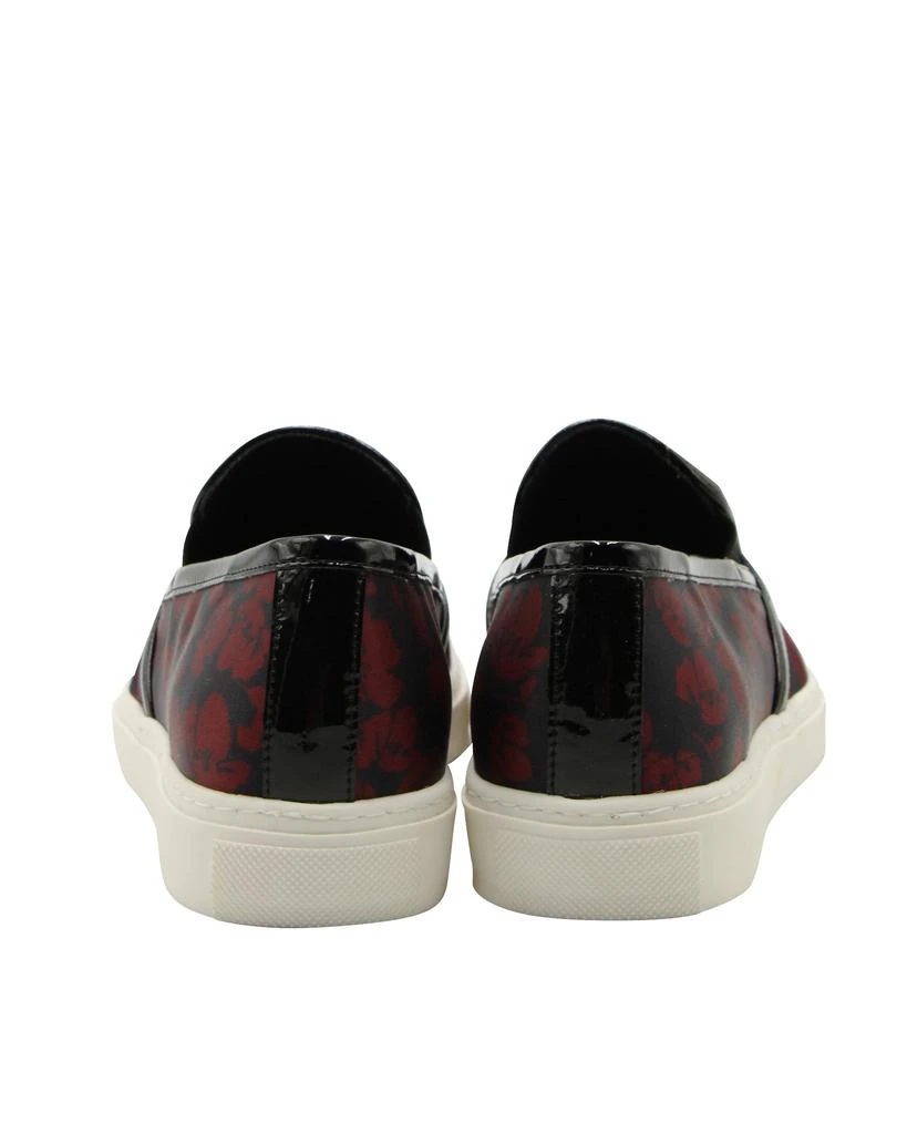 MOTHER OF PEARL Floral Sneakers in Multicolor Satin 4