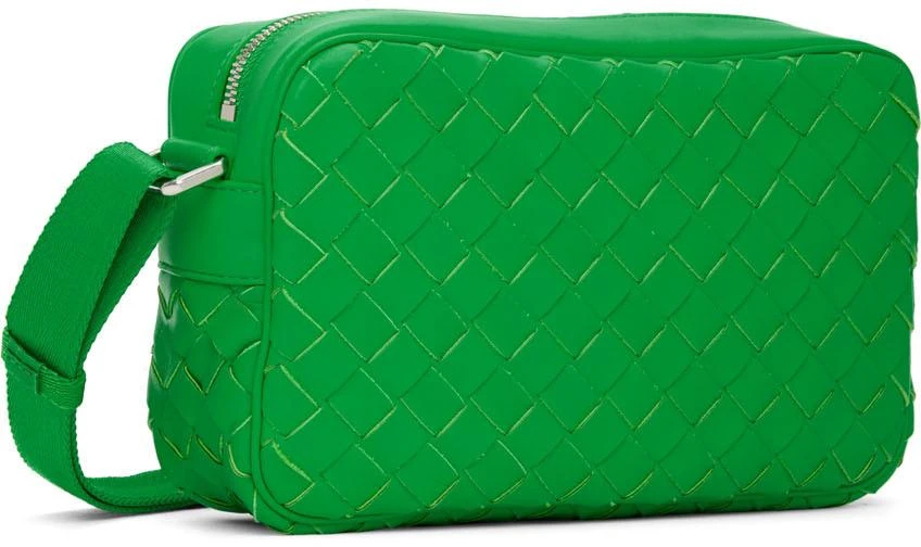 Bottega Veneta Green Classic Intrecciato Messenger Bag 2