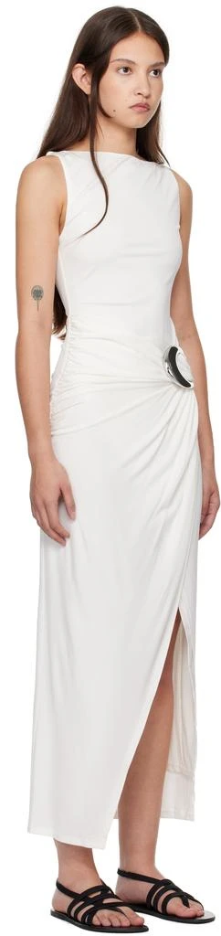 Staud White Talia Maxi Dress 2