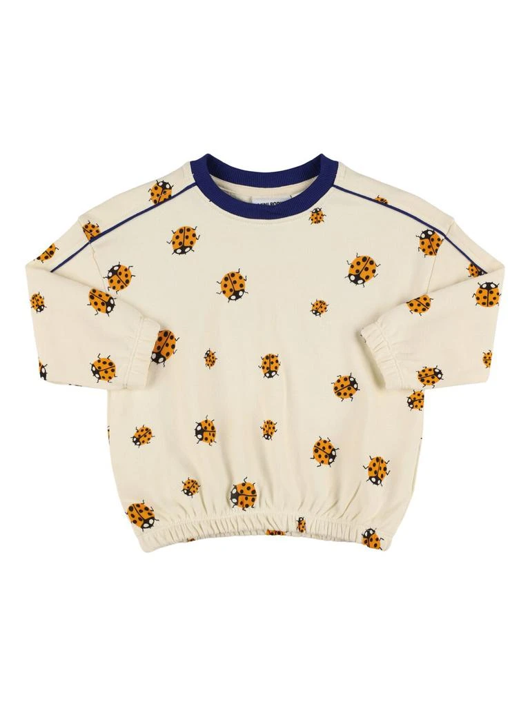 Mini Rodini Printed Cotton Sweatshirt 1
