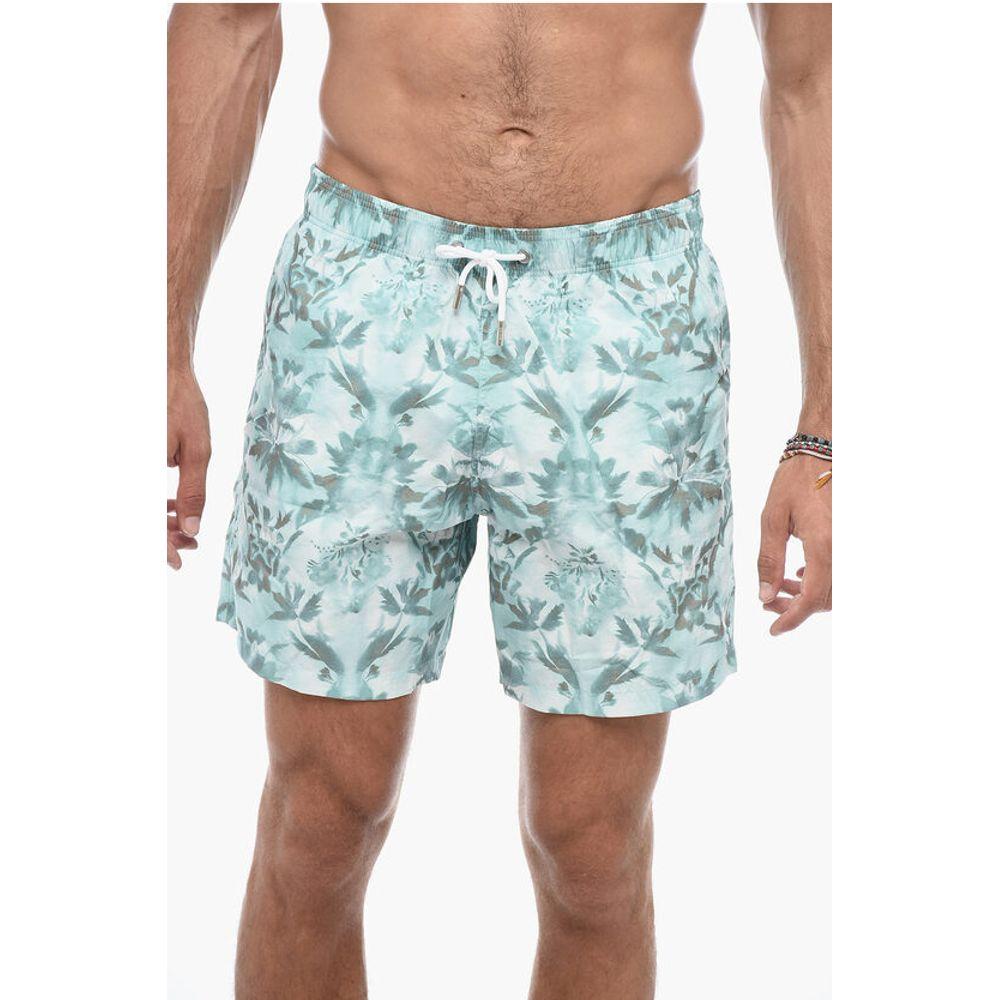 Berluti Floral Pattern Boxer Men's Swimshorts
