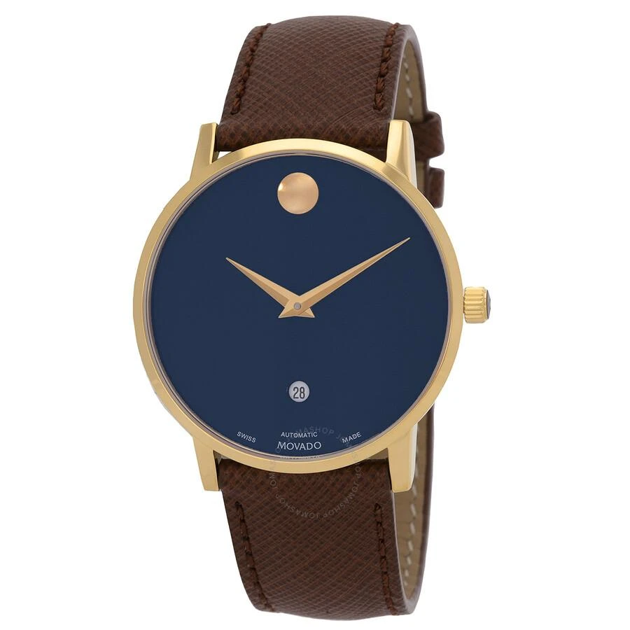 Movado Museum Classic Automatic Blue Dial Men's Watch 0607806 1