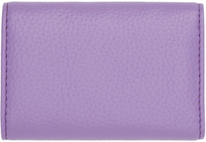 Vivienne Westwood Purple Re-Vegan Envelope Billfold Wallet 2