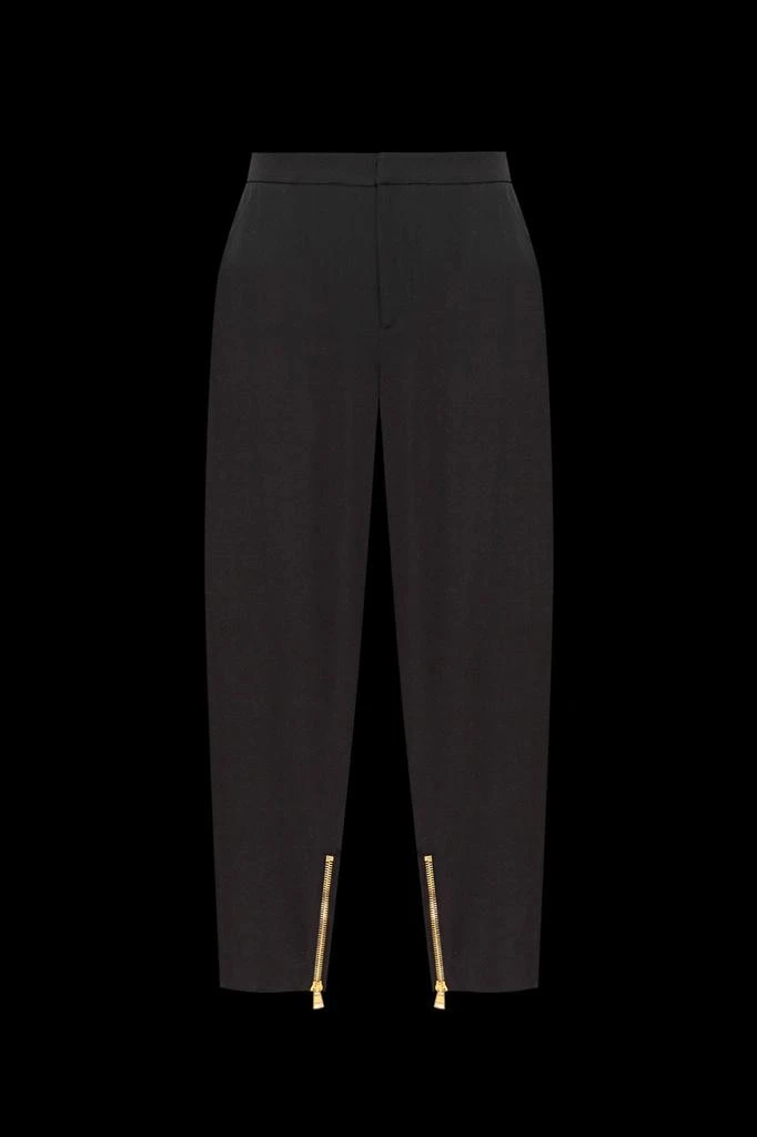 Balmain Balmain Zip Detailed Capri Pants 1